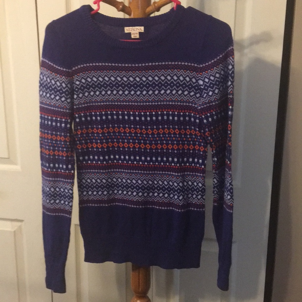 Blue sweater